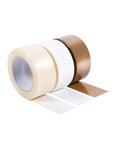 (lot  36 rouleaux) ruban adhésif polypropylène standard solvant blanc 48mmx100m