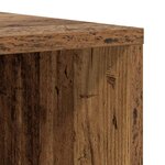 vidaXL Ensemble meuble TV 2 Pièces Bois Ancien 37 x 35 x 72 cm