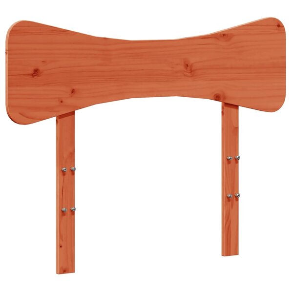 vidaXL Tête de lit cire marron 100 cm bois massif de pin