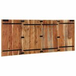 vidaXL Tête de lit 200 cm bois massif d'acacia