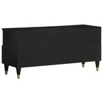 vidaXL Meuble TV 100x33x46 cm bois massif de manguier