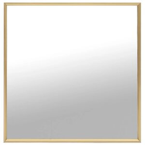 vidaXL Miroir Doré 60x60 cm
