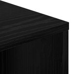 vidaXL Buffet Chêne noir 73 5 x 24 x 69 5 cm