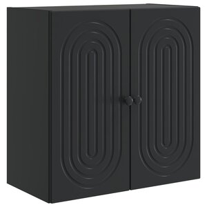 vidaXL Armoire Murale Noir 59 x 31 x 60 cm Bois d'ingénierie
