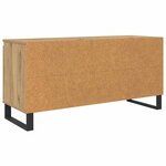 vidaXL Meuble TV Chêne artisanal 104 x 35 x 50 cm Bois d'ingénierie