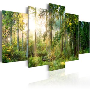 Tableau - green sanctuary l x h en cm 200x100