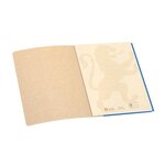 Cahier piqûre EASYBOOK KRAFT24 x 32 cm 96p 90g coloris aléatoire OXFORD