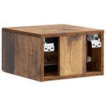 vidaXL Cabinet de chevet mural Bois ancien 34 5 x 33 x 20 cm