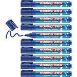Marqueur pour chevalets 380 bleu 1 5-3 mm x 10 EDDING
