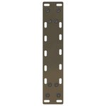 vidaXL Pieds de table basse en acier naturel  2 pièces  40 x (30-31) cm