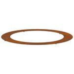 vidaXL Jardinier en Acier Corten Acier corten Grand Durable