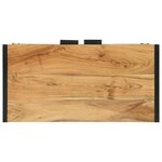 vidaXL Buffet Marron 70 x 35 x 75 cm Bois d'acacia massif