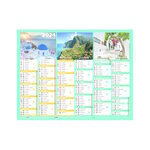Calendrier Mural 2024 - 22 x 29.5 cm - Voyages