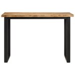 vidaXL Table à manger 110x55x75 cm bois de manguier massif