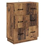vidaXL Armoire à tiroirs Bois ancien 66 x 34 5 x 87 cm