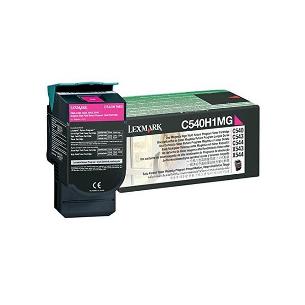 Toner original C540H1MG 2000 pages Magenta LEXMARK