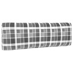 vidaXL Canapé palette 2 places et coussins Pin imprégné de marron miel