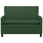 vidaXL Canapé Vert Jungle 126 x 81 x 87 5 cm Tissu