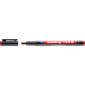 Feutre Permanent 143 b rouge 1-3 mm EDDING