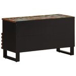 vidaXL Meuble TV 80x34x46 cm bois d'acacia massif