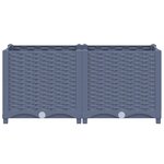 vidaXL Lit surélevé 80x40x38 cm Polypropylène