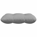 vidaXL Coussins de siège 4 Pièces Gris nuage 45 x 45 x 12 cm tissu