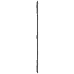vidaXL Tête de lit murale Gris 108x3x110 cm Bois massif de pin