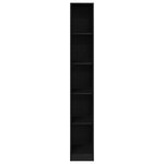 vidaXL Armoire Chêne noir 30 x 50 x 200 cm Bois d'ingénierie