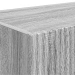 vidaXL Meuble TV mural Gris Sonoma 60 x 31 x 29.5 cm Bois d'ingénierie