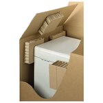 Plot adhésif carton 91x91x50 mm (lot de 192)