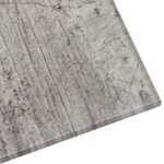 Tableau magnétique panneau écriture école maison bureau mural verre 100 x 60 cm gris 02_0045496