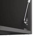 vidaXL Armoire murale pour garage Noir 80 x 33 x 35 cm