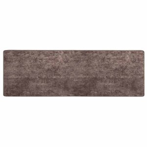 vidaXL Coureur de Tapis MARSA Gris 100 x 300 cm Polyester et PVC