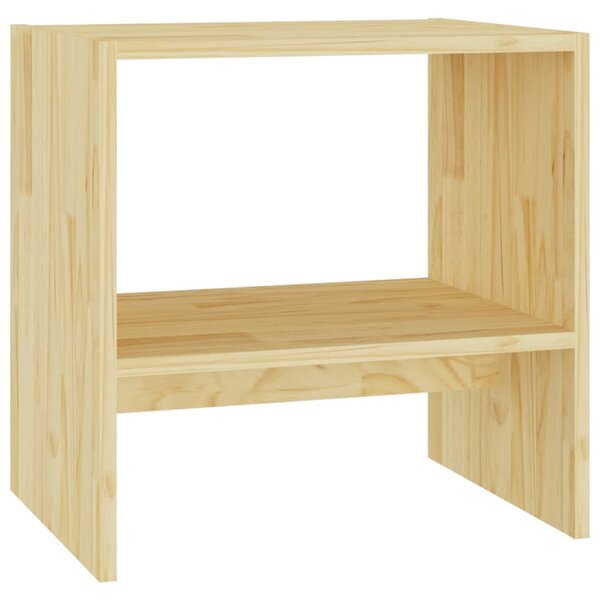 vidaXL Table de chevet 40x30 5x40 cm bois de pin massif