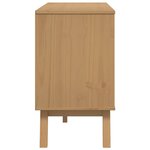 vidaXL Buffet OLDEN marron 114x43x73 5 cm bois massif de pin