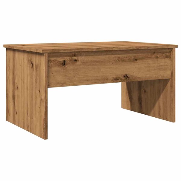 vidaXL Table basse chêne artisanal 80x50 5x41 5 cm bois d'ingénierie