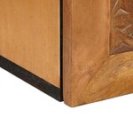 vidaXL Cabinet de salle de bain Marron clair 38 x 33.5 x 160 cm