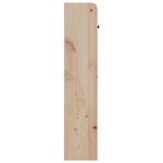 vidaXL Tête de lit avec rangement 150 cm bois massif de pin