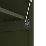 vidaXL Armoire murale pour garage Vert olive 60 x 40 x 53 cm