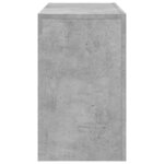 vidaXL Tables basses gigognes 3 Pièces Gris béton Bois d'ingénierie