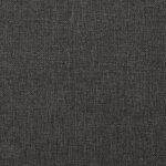 vidaXL Fauteuil inclinable Gris foncé Tissu