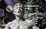 Pièce de monnaie en Platine 12 Dollars g 0.031 (1/1000 oz) Millésime 2026 MEDUSA 1/1000 (PRÉCOMMANDE)