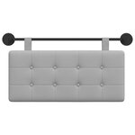 vidaXL Tête de lit suspendue Tissu