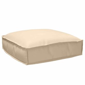 vidaXL Coussin pour assise de palette Beige 50 x 50 x 12 cm