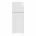 vidaXL Armoire à tiroirs 33 x 34 5 x 92 cm Bois d'ingénierie