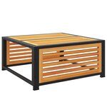 vidaXL Salon de jardin avec coussins 12 Pièces bois massif d'acacia