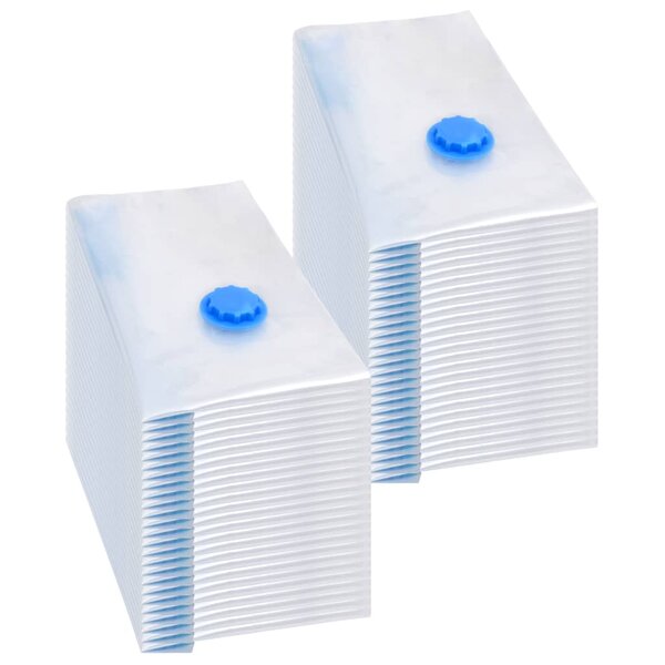 vidaXL Sacs de voyage sous vide Sacs de vêtements 60x40 cm 50 Pièces