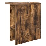 vidaXL Table basse 2 Pièces Chêne fumé 40 x 30 x 49 cm Bois d'ingénierie