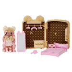 Na! Na! Na! Surprise 3-en-1 sac a dos chambre - coffret poupée - sarah snuggles