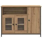 vidaXL Buffet Chêne artisanal 100 x 35 x 75 cm